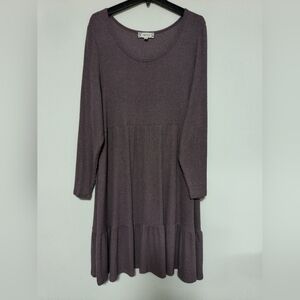 [5x$20] Lilac Knit Dresses / Size 3X